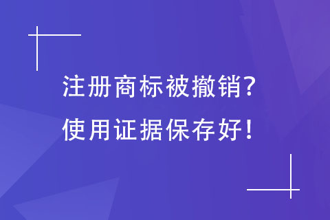 注冊商標的使用證據(jù)